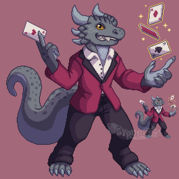Illusionist Kobold 256px Pixel Doll